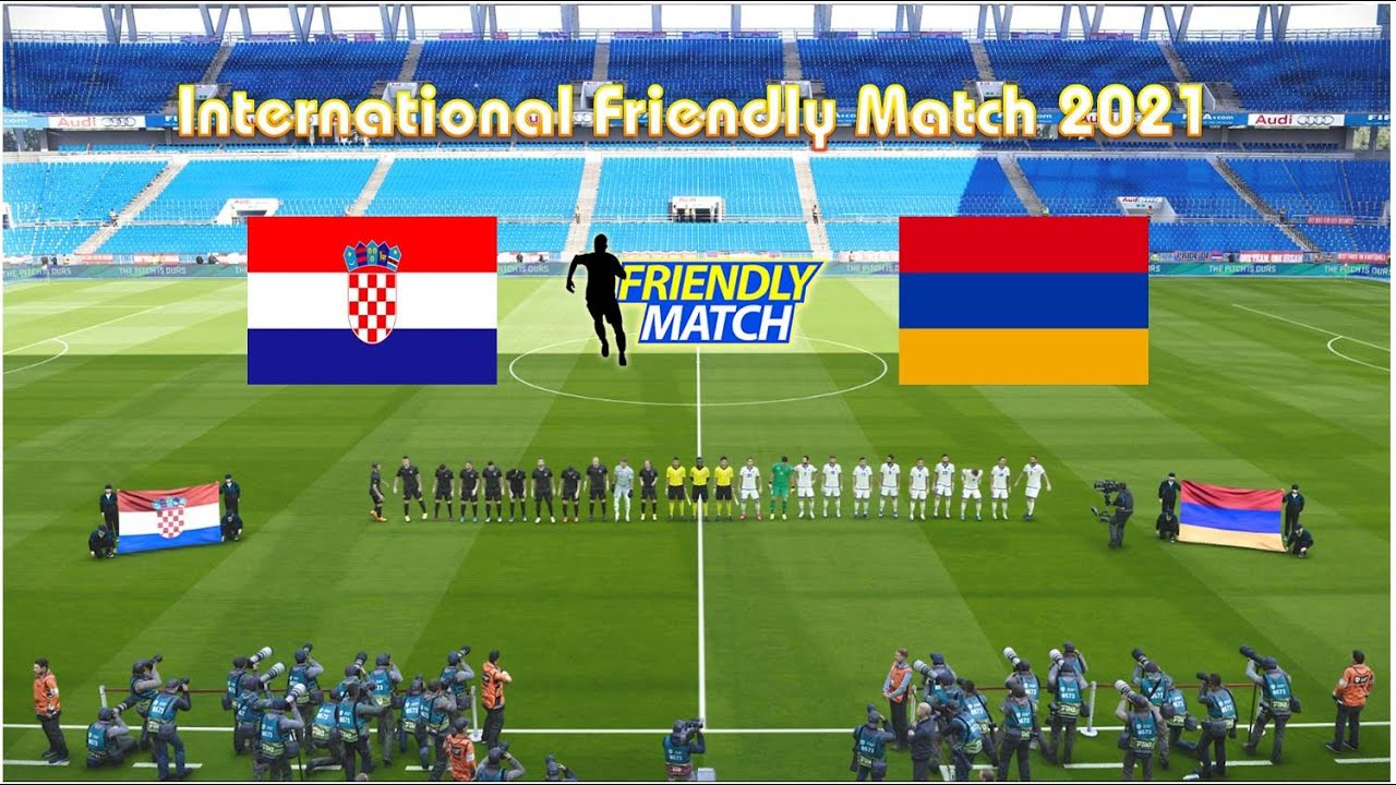 Highlights Croatia vs Armenia | International Friendly Match 2021 | Realistic Gameplay