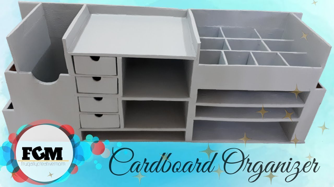 Karima's Crafts: DIY Cardboard Storage Box Tutorial