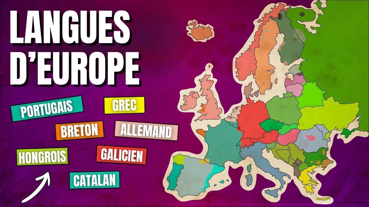 Et si les pays européens étaient divisés par langue ?