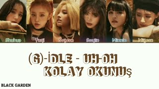 G-İdle Uh-Oh Kolay Okunuş- Easy Lyrics