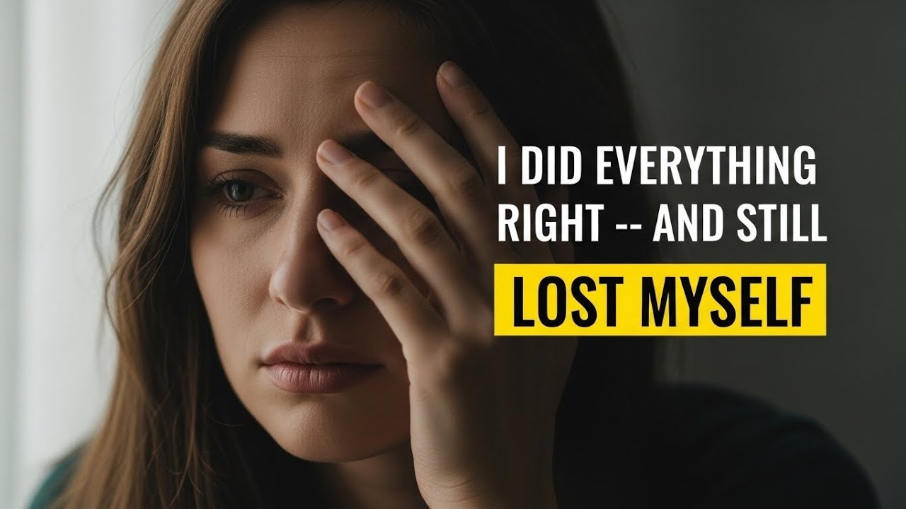 I Did Everything Right — And Still Lost Myself | True Emotional Story ...