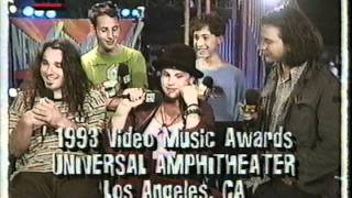 1993 VMAs Post Show Interview with Pearl Jam