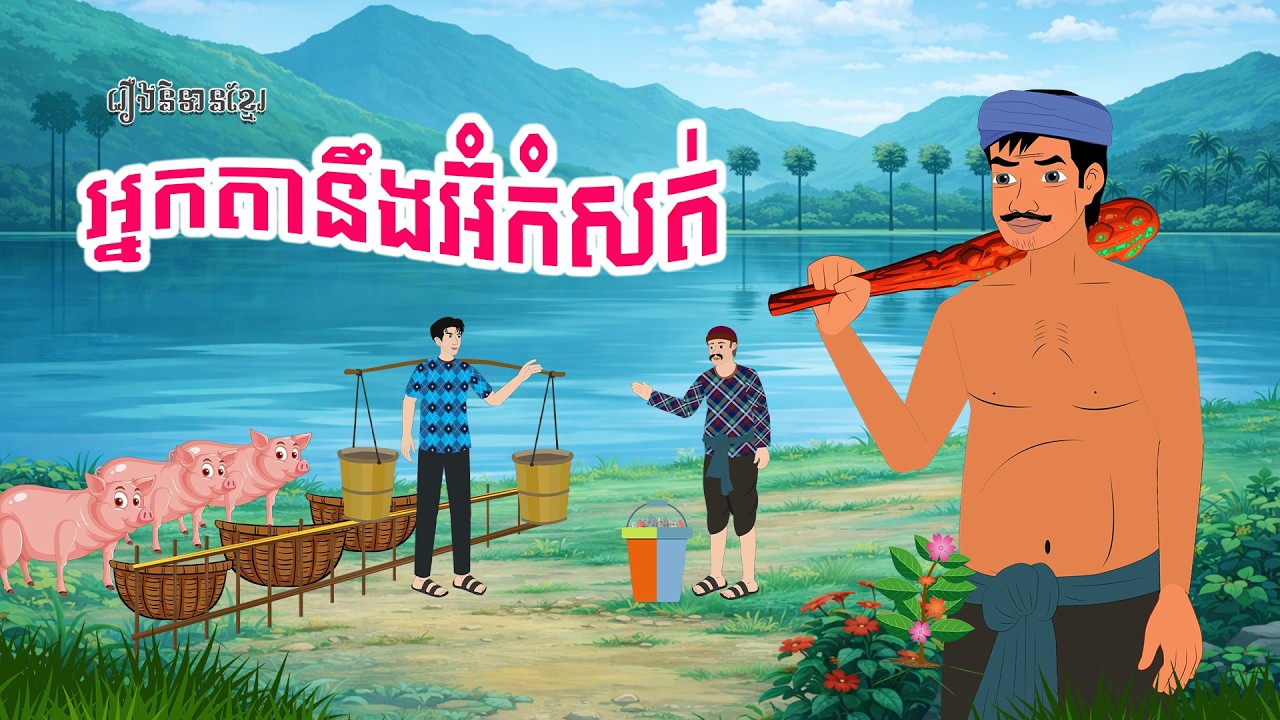 រឿងតុក្កតាខ្មែរ អ្នកតានឹងអ៊ំកំសត់ - Story In Khmer By Tola Film #រឿងតុក្កតាខ្មែរ #khmerstory