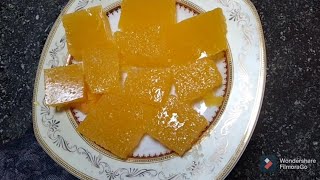 أسهل طريقة لعمل حلوي البرتقال ب3مكونات فقط