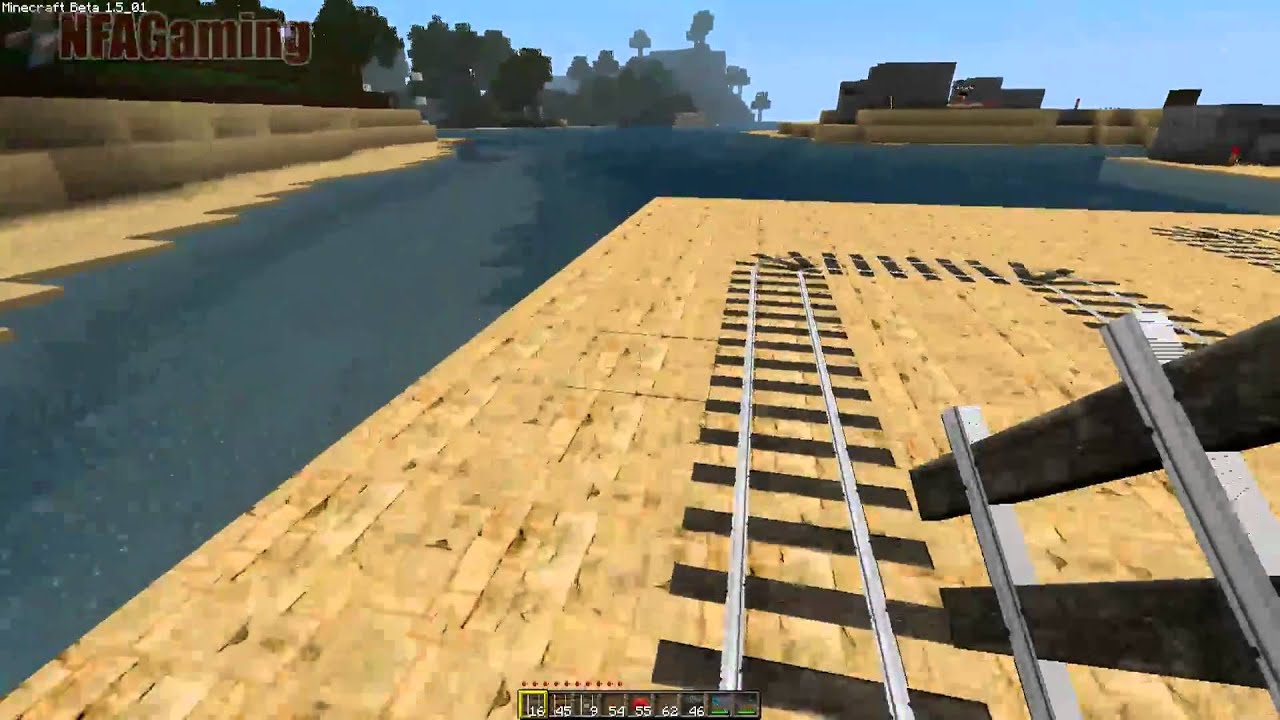 powered rails minecraft tutorial