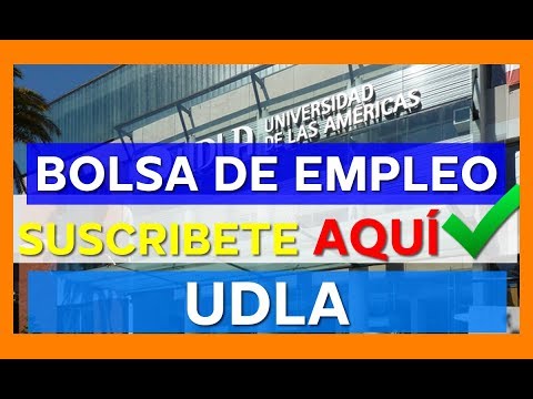 ⭕ EMPLEOS EN UDLA | OFERTA DE EMPLEO | TRABAJO A NIVEL NACIONAL | BUSCO UN EMPLEO