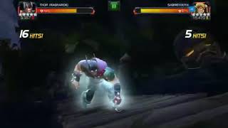 Mcoc thor ragnarok 5* vs sabertooth