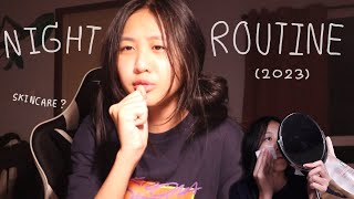 Night Routine 2023 อัพเดตสกินแคร์ ใช้อะไรบ้าง?? | Dreamy jung