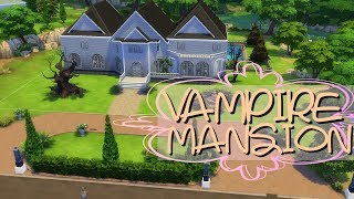 VAMPIRE MANSION PART 1 || SPEED BUILD TS4