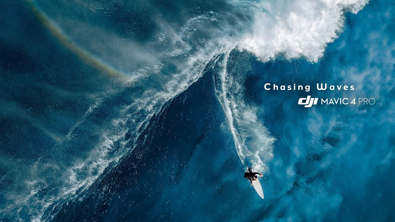 Chasing Waves | Surf Drone Cinematic with DJI Mavic 4 Pro 🚁🌊