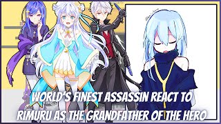 Worlds Finest Assassin React To Rimuru Tempest [AU] | Gacha Reaction | Rimuru x Chloe