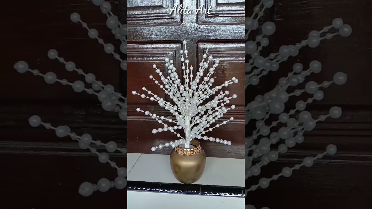 DIY Pearl Flowers 