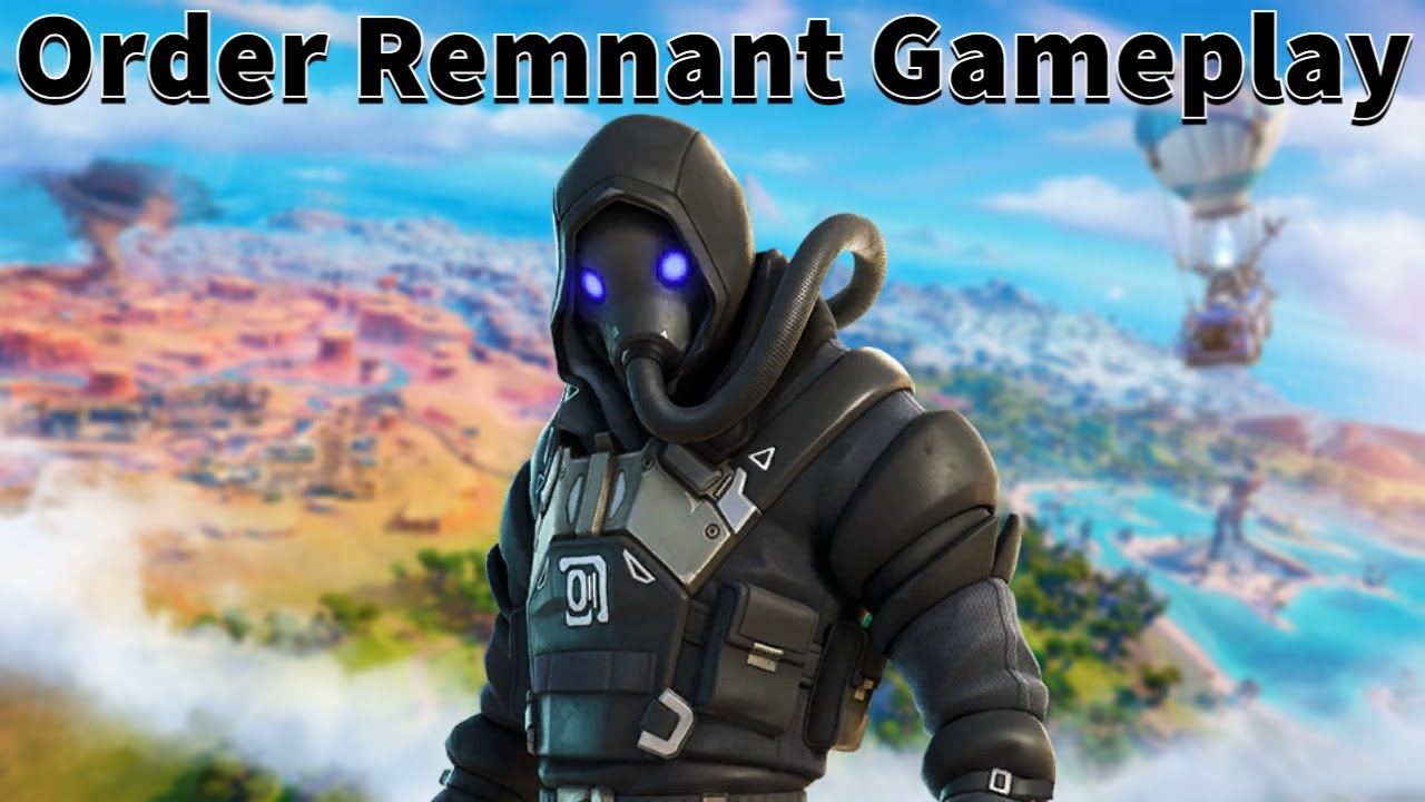 Order Remnant Gameplay | Fortnite - No Commentary - YouTube