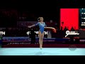 MELNIKOVA Angelina (RUS) - 2019 Artistic Worlds, Stuttgart (GER) - Qualifications Floor Exercise