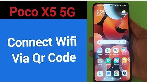 How to connect WiFi via QR code, Poco X5 5G Bina password ke Wi Fi connect kaise karen