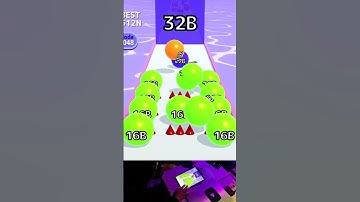 Ball Run 2048 ♾️ INFINITY | High Score Game !!! | Part #002 | EAQ Gaming #games #shorts