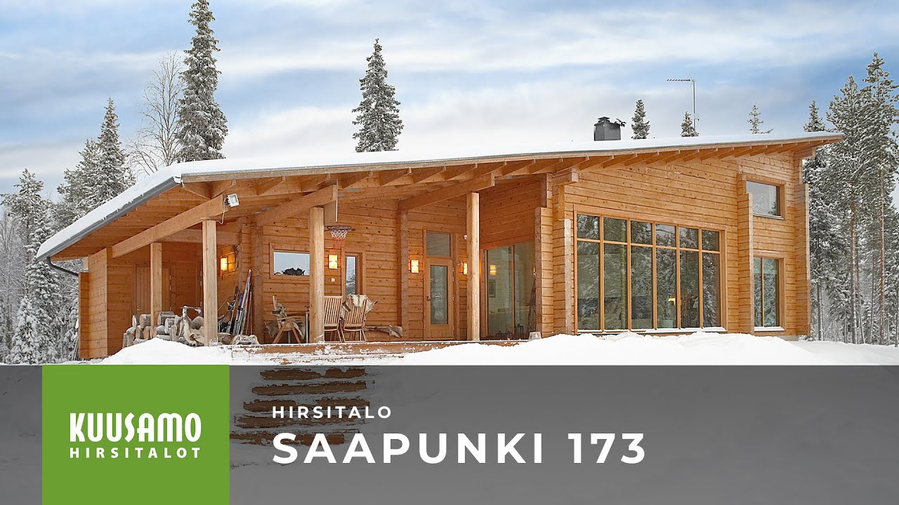 Kuusamo Hirsitalot: Hirsitalo Saapunki 173
