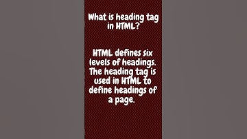 learn html part 4! heading in html #shorts #youtubeshorts