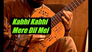 Kabhi Kabhi Mere Dil Mei Khayal - Fingerstyle Guitar Cover