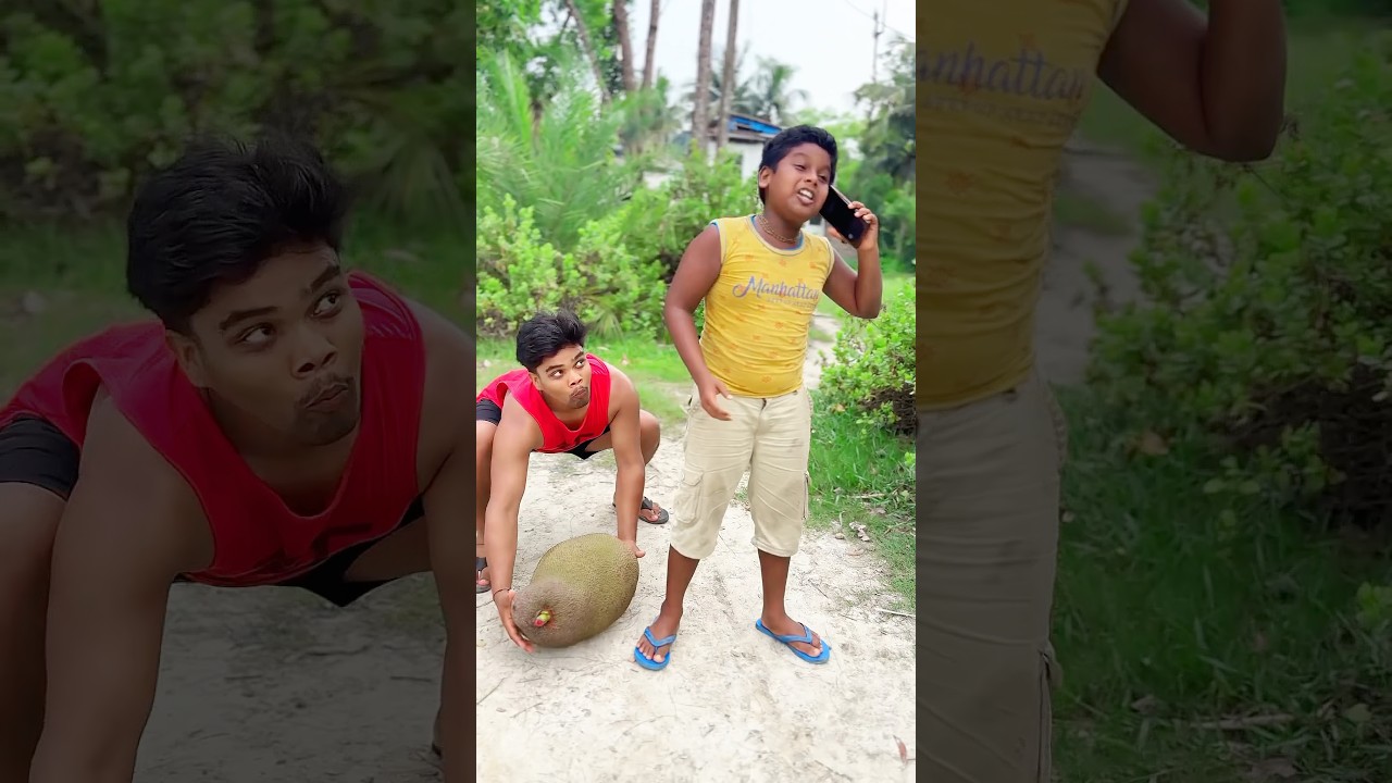 Jackfruit 😂wait for end😋😂| #shorts #funny #youtubeshorts #trending #comedy