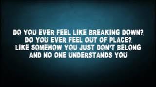 Welcome To My Life - Simple Plan (Lyrics)