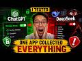 “I Tested ChatGPT vs DeepSeek Privacy — One App Collected EVERYTHING”