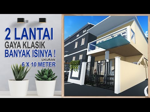 rumah-klasik-interior-minimalis,-tanah-di-6x10-m,-3-kamar-ruang-tamu-ruang-keluarga-ruang-kerja