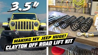 Installing the PERFECT 3.5' Lift Kit For My Jeep Wrangler (Clayton Off Road)