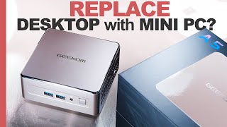 REPLACE a DESKTOP PC with a MINI PC? - GEEKOM A5
