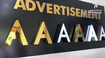 Dịch vụ lắp đặt, thiết kế, thi công biển hiệu Quảng Cáo Anh Tuấn tại Hồ Chí Minh