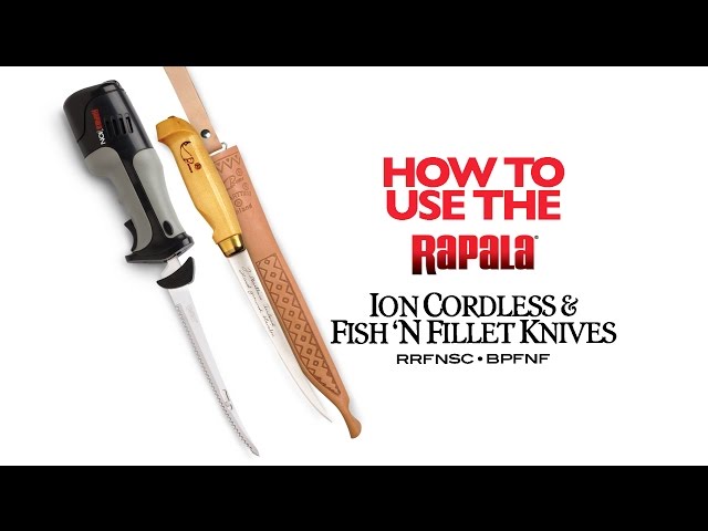 Filleting a pike using Rapala® Fillet Knives: HOW TO FILLET 