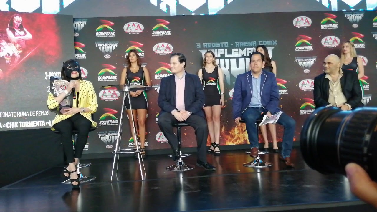 librenms Keira expondra el Campeonato Reina de Reinas AAA en Triplemanía XXVII