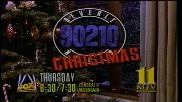 Beverly Hills 90210 Christmas Holiday Promo Fox TV Commercial