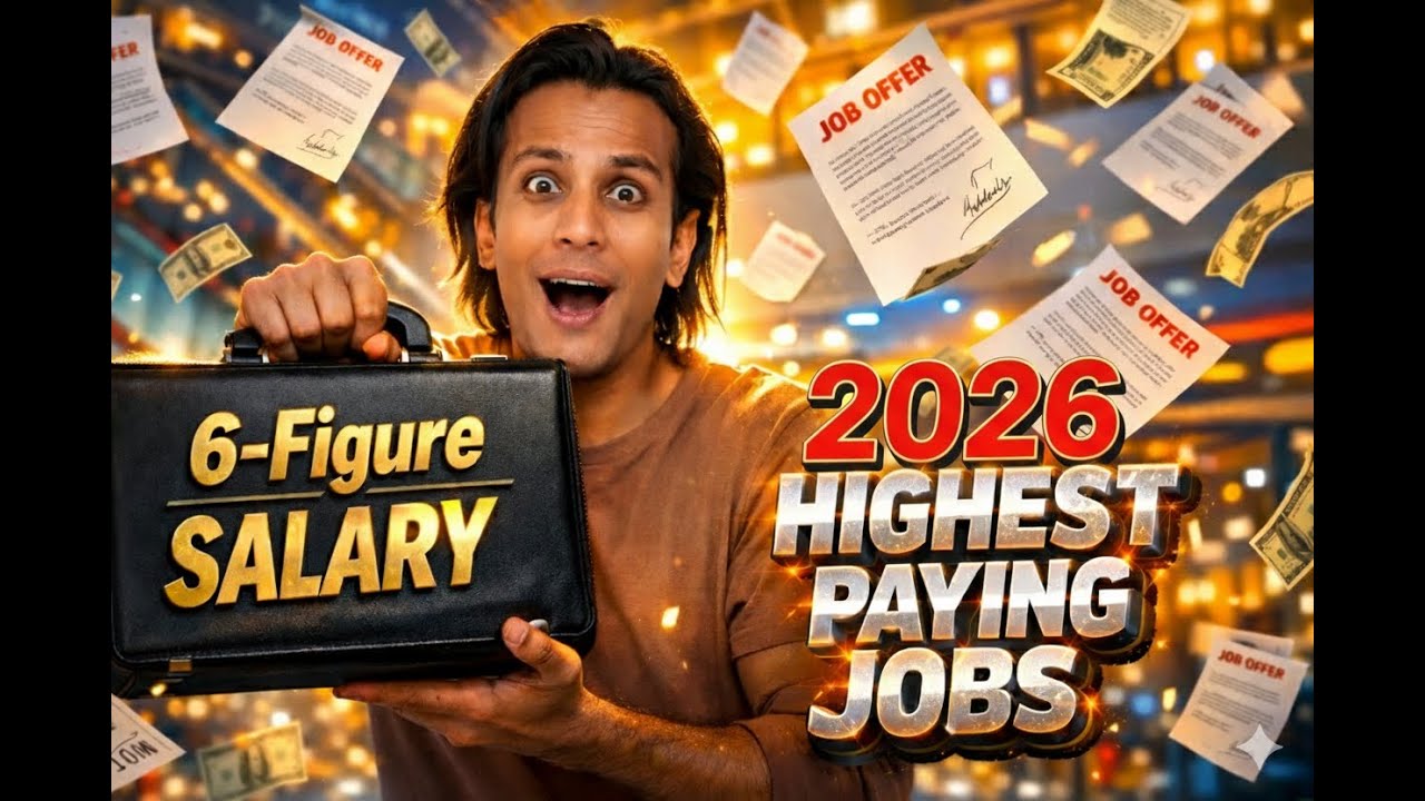 Top 5 Highest Paying AI Jobs in 2026 (₹50 LPA – ₹1 Cr+) - YouTube