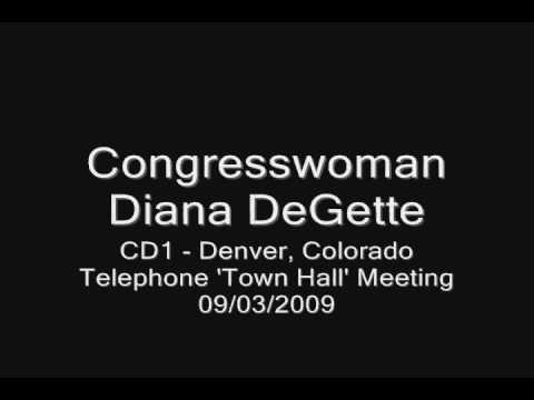 Diana DeGette - Denver Colorado - Town Hall Meetin...