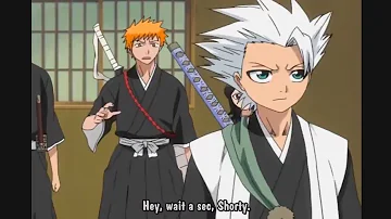 Ichigo called Toshiro "shorty"