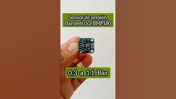 👉Sensor de presión Barométrica BMP180 ✈️🚢🚁