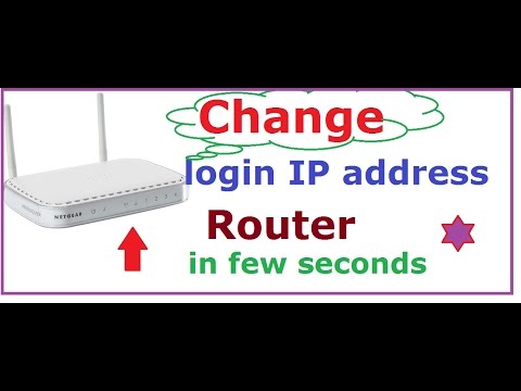 how to change ip address on netgear router in few seconds