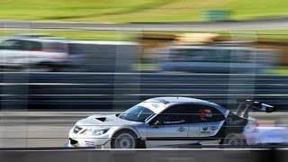 Match Highlights Podium for Saab 9-3 in STCC at Karlskoga