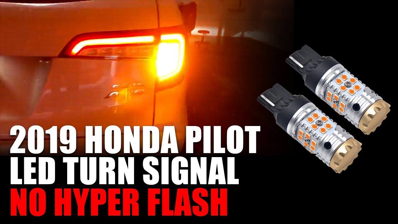 How to install LED rear turn signal light 2019 Honda Pilot Elite AWD