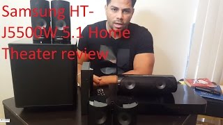 Samsung Home Theater System 5.1ch 1000W Bluetooth (HT-J5500W/ZA) Samsung HT-J5500W 5.1 Home Theater Test