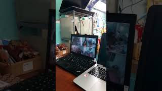 Laptop Yang Sudah Tidak Terpakai Jadi Monitor CCTV 👍👍👍 #fypシ #ahorts #viral #viralvideo #cctv