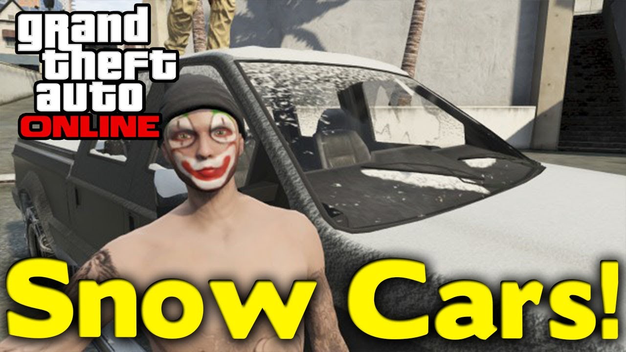 GTA Online "SNOW CARS" Modded Vehicles (How To Get) [GTA V