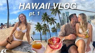 HAWAII Travel Vlog - Part 1 (things to do + places to eat in Waikiki) 🌺