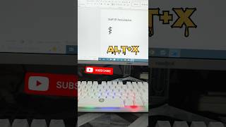 Doctor &Medical Symbol Shortcut Keys Tutorial⚕️ #please_subscribe_my_channel #like #shorts#computer