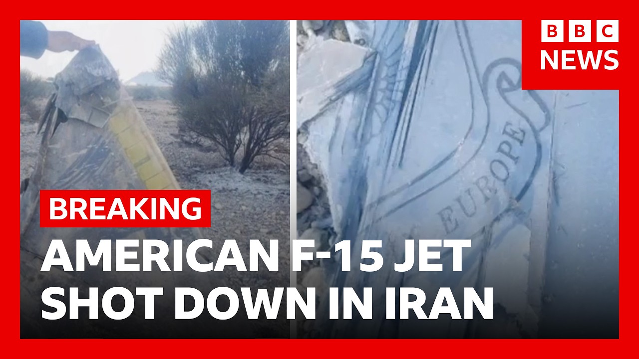 American fighter jet shot down over Iran, US and Iranian media report | BBC News