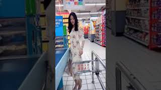 Gái Xinh Funny Ep Pretty Girls Go To The Supermarket And The End. L