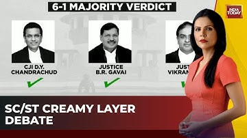 The Legal Debate: SC/ST Creamy Layer and Sub-Categorisation | India Today News