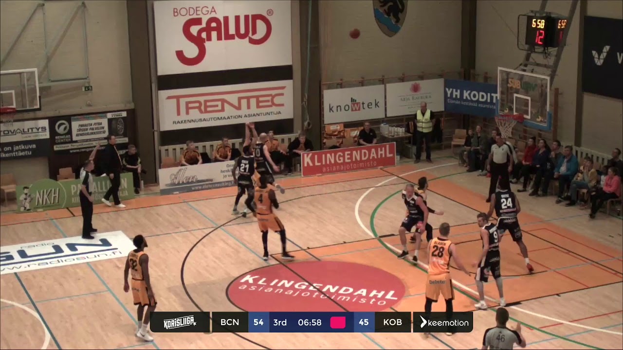 BC Nokia vs. Kobrat | Ottelukooste | 22.10.2017