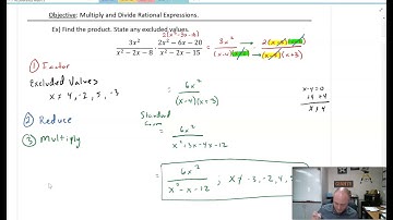 Accelerated Math 3| 2-3A Multiplying Rational Expressions